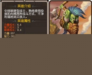 刀塔传奇斧系队伍成员英雄介绍