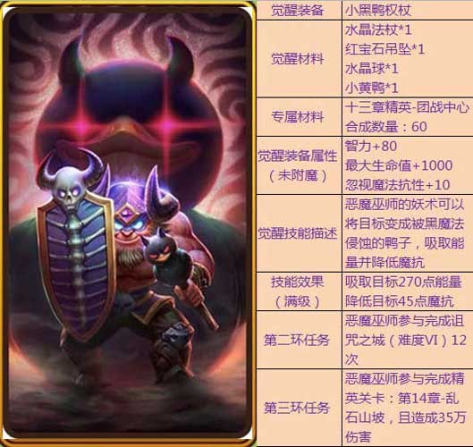 刀塔传奇觉醒英雄专属装备及任务汇总